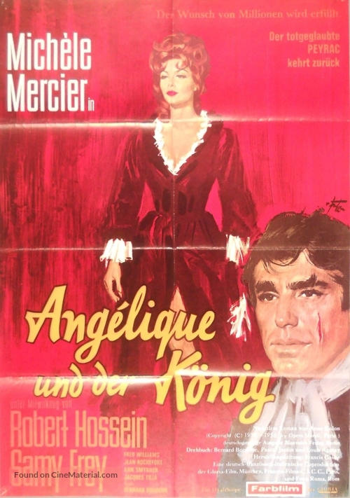 Ang&eacute;lique et le roy - German Movie Poster