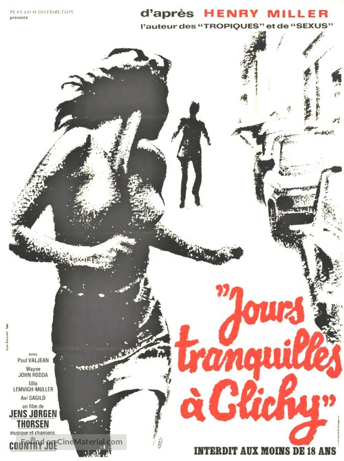 Stille dage i Clichy - French Movie Poster