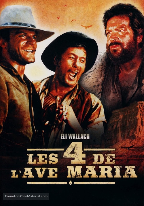 I quattro dell&#039;Ave Maria - French DVD movie cover