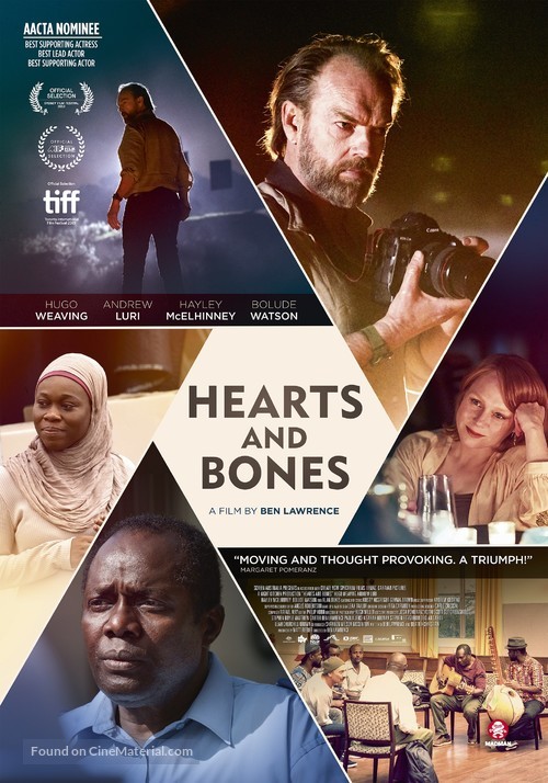 Hearts and Bones - Australian Movie Poster