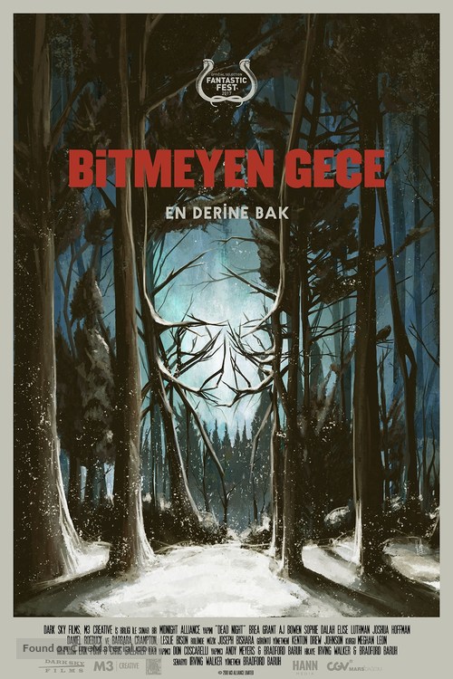 Dead Night - Turkish Movie Poster