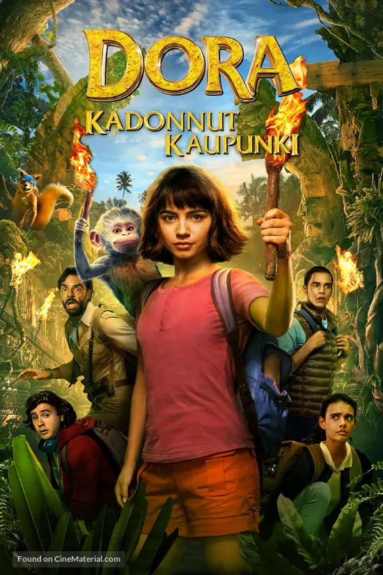 Dora and the Lost City of Gold - Finnish Video on demand movie cover