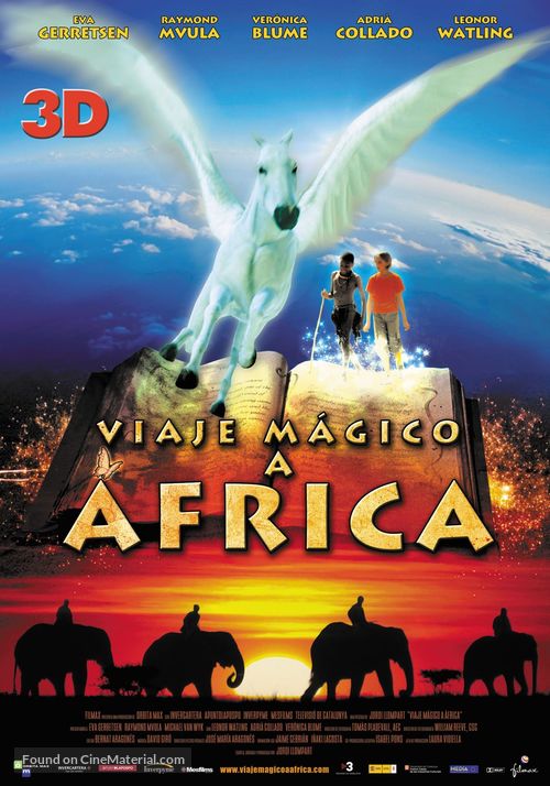 Magic Journey to Africa - Spanish Movie Poster