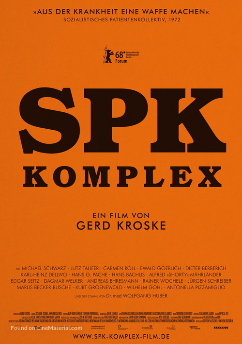 SPK Komplex - German Movie Poster