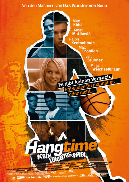 Hangtime - Kein leichtes Spiel - German Movie Poster