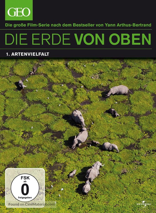 La Terre vue du ciel - German DVD movie cover