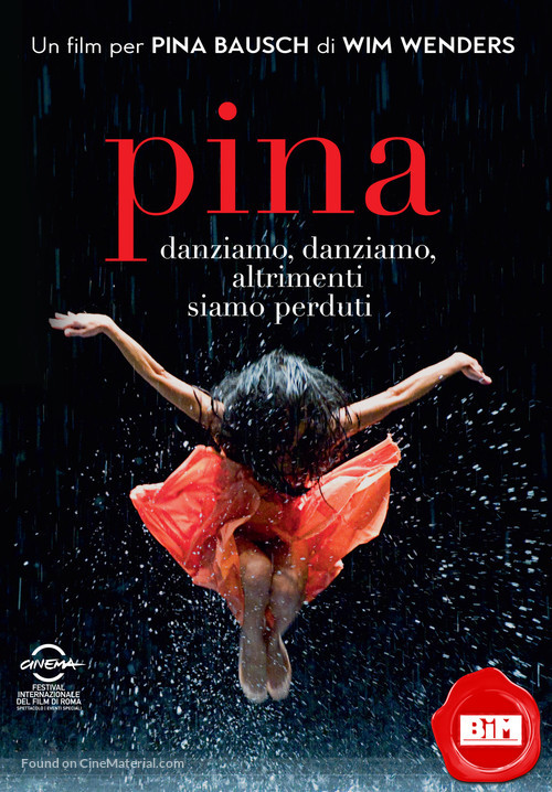 Pina - Italian DVD movie cover