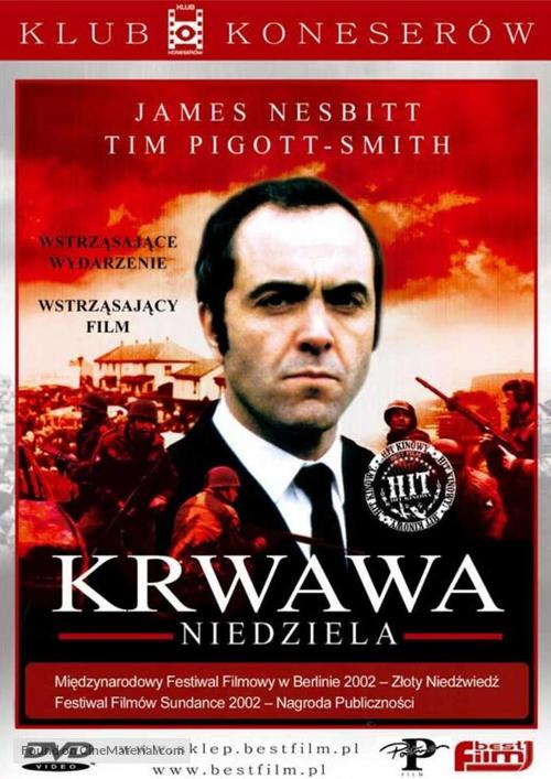 Bloody Sunday - Polish DVD movie cover