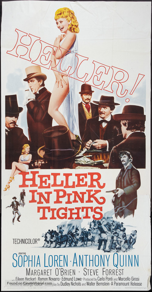 Heller in Pink Tights - Movie Poster