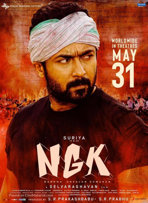 NGK - Indian Movie Poster