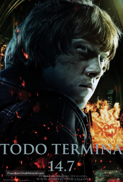 Harry Potter and the Deathly Hallows - Part 2 - Argentinian Movie Poster