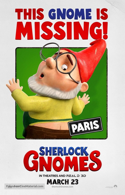 Sherlock Gnomes - Movie Poster