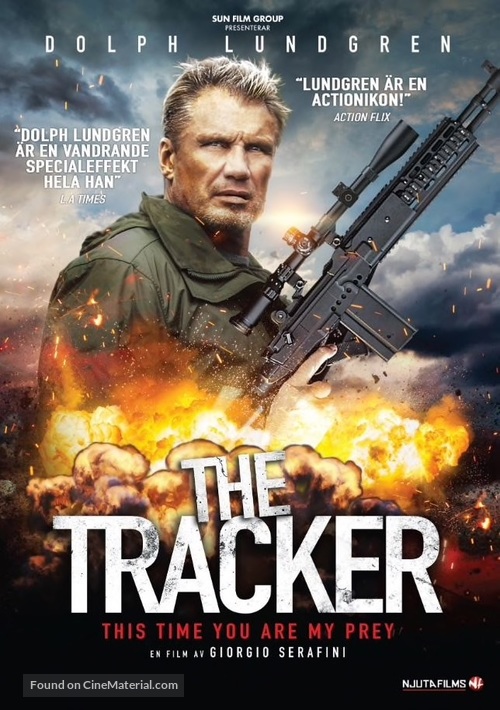 The Tracker - Swedish Movie Cover