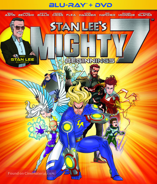 Stan Lee&#039;s Mighty 7 - Blu-Ray movie cover