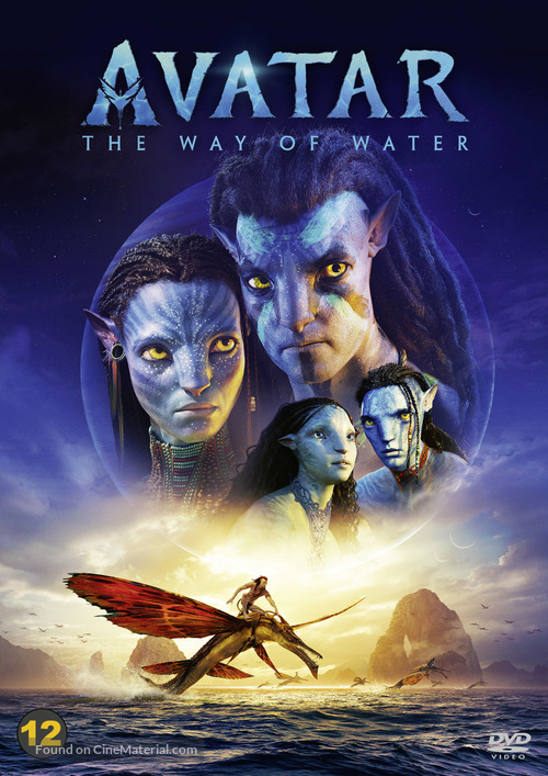 Avatar: The Way of Water - Finnish DVD movie cover