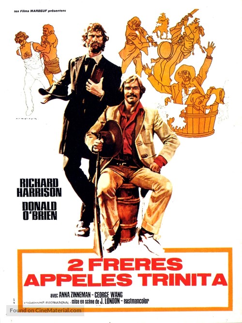 Jesse &amp; Lester - Due fratelli in un posto chiamato Trinit&agrave; - French Movie Poster