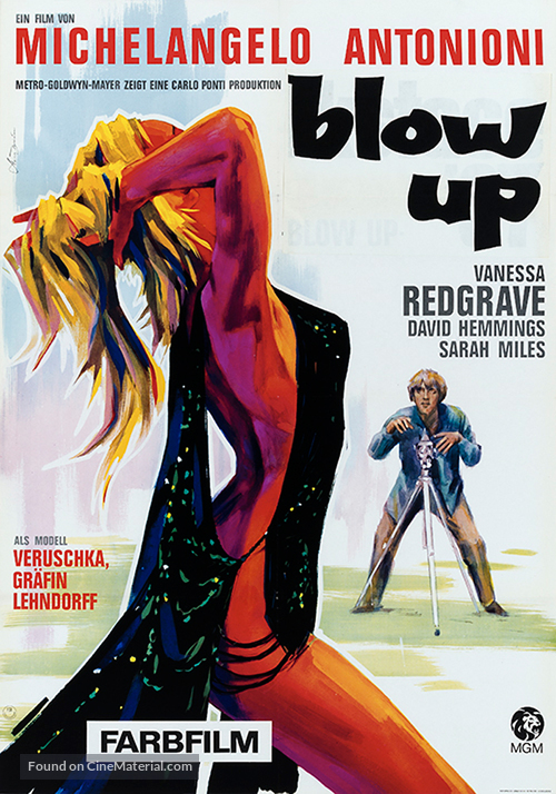 Blowup - German Movie Poster