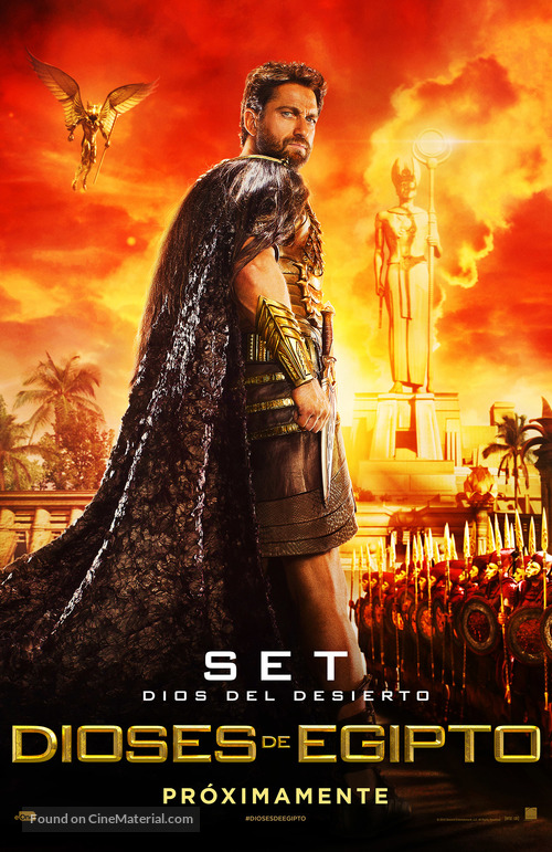 Gods of Egypt - Spanish Movie Poster