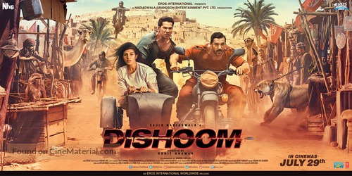 Dishoom - Indian Movie Poster
