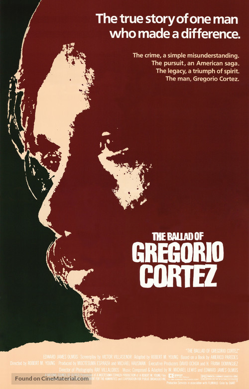 The Ballad of Gregorio Cortez - Movie Poster