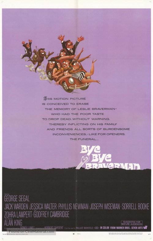 Bye Bye Braverman - Movie Poster