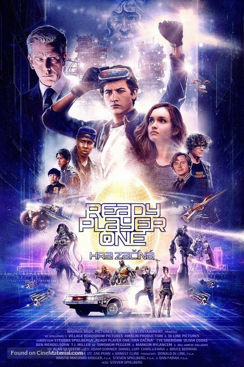 Ready Player One - Czech Movie Poster