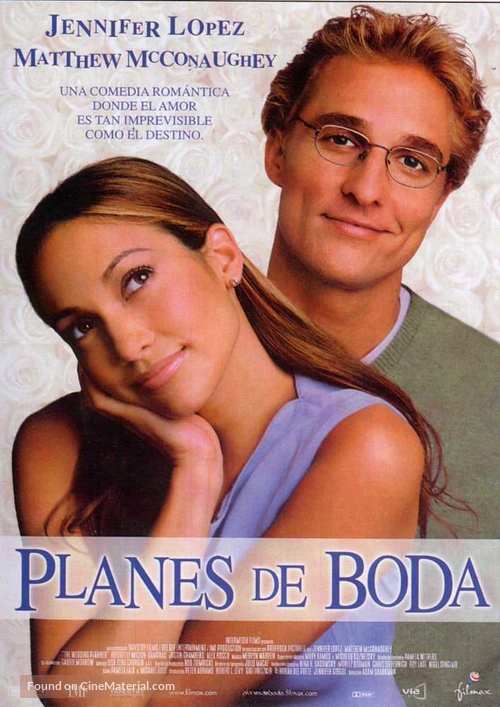 The Wedding Planner - Spanish Movie Poster