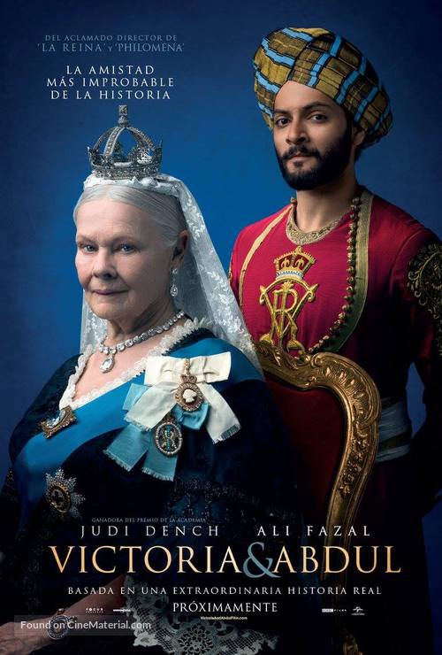 Victoria and Abdul - Argentinian Movie Poster