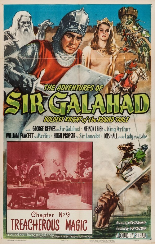 The Adventures of Sir Galahad - Movie Poster