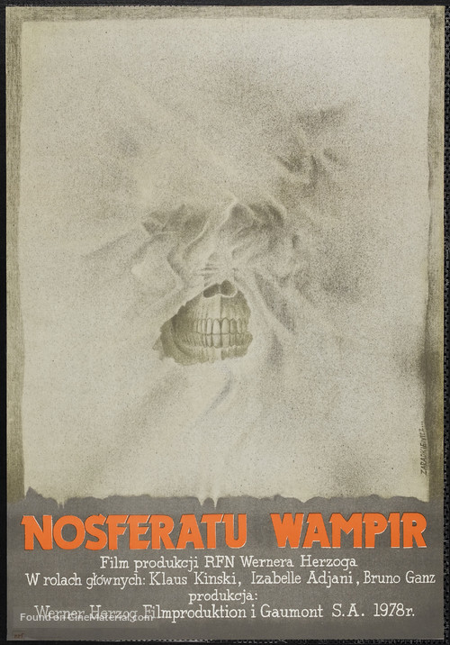 Nosferatu: Phantom der Nacht - Polish Movie Poster