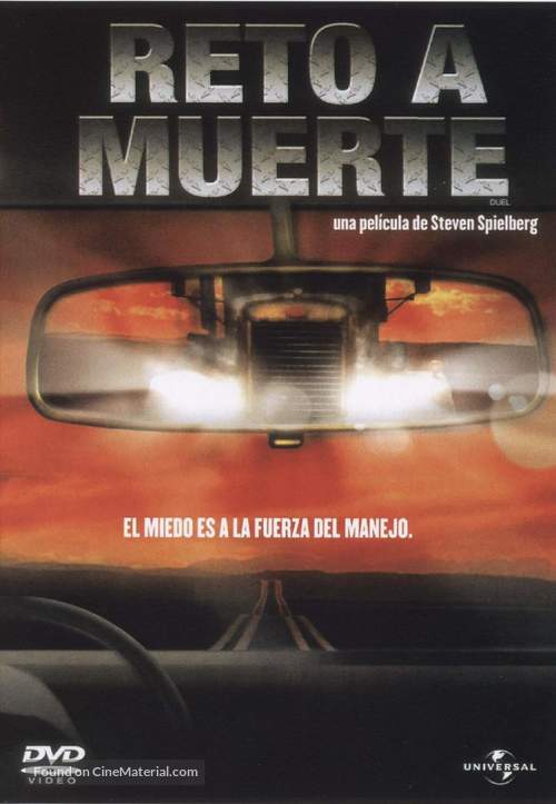 Duel - Mexican DVD movie cover