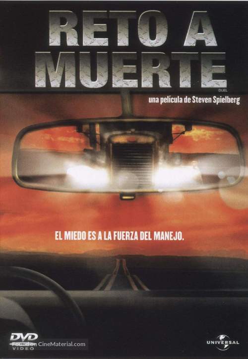 Duel - Mexican DVD movie cover