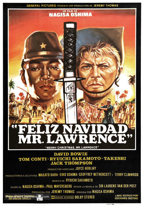 Merry Christmas Mr. Lawrence - Spanish Movie Poster