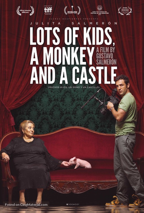 Muchos hijos, un mono y un castillo - British Movie Poster