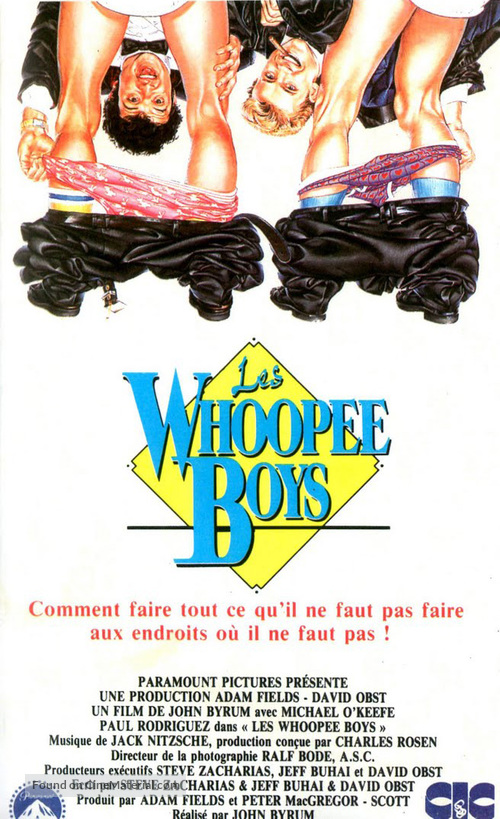 The Whoopee Boys - French VHS movie cover