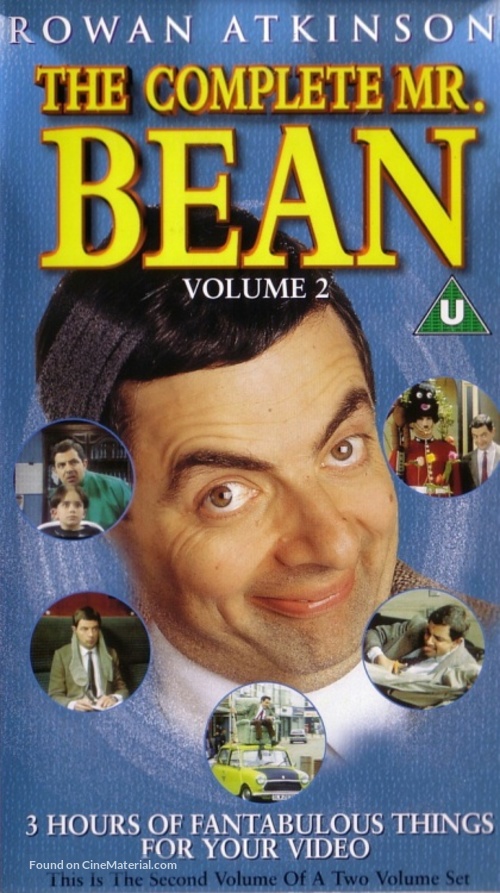 &quot;Mr. Bean&quot; - Irish VHS movie cover