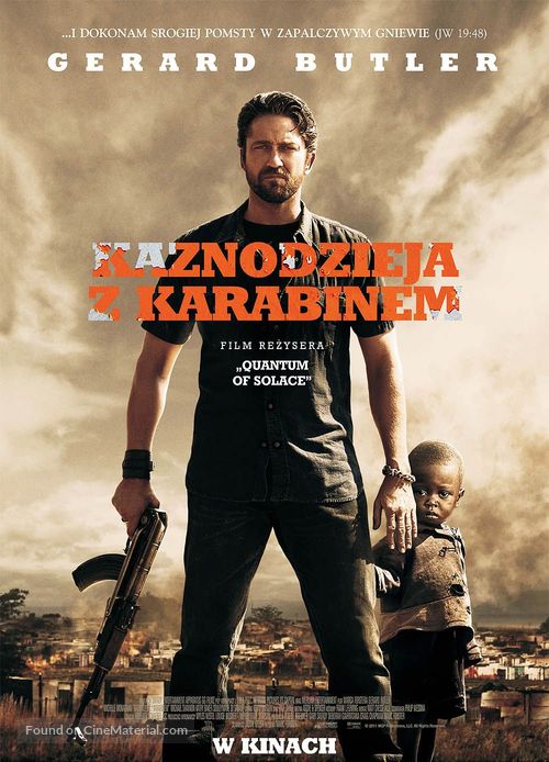 Machine Gun Preacher - Polish Movie Poster