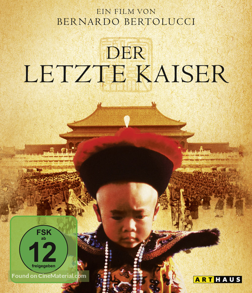 The Last Emperor - German Blu-Ray movie cover