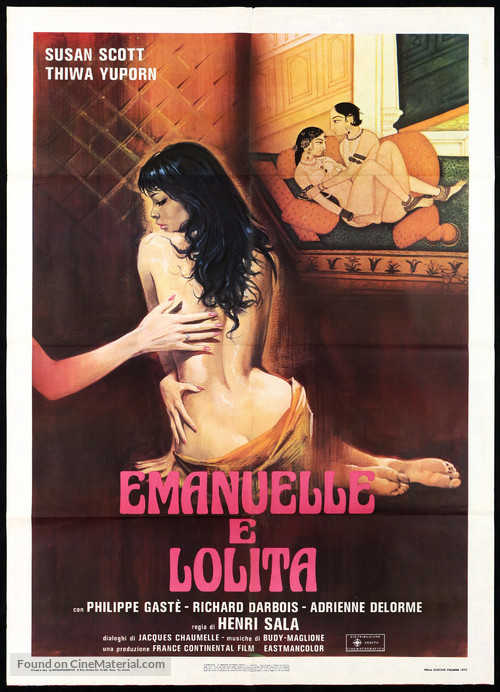 Emanuelle e Lolita - Italian Movie Poster