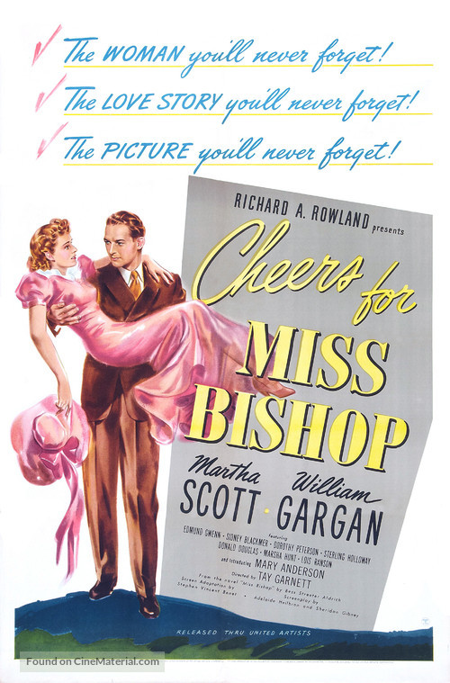 Cheers for Miss Bishop - Movie Poster