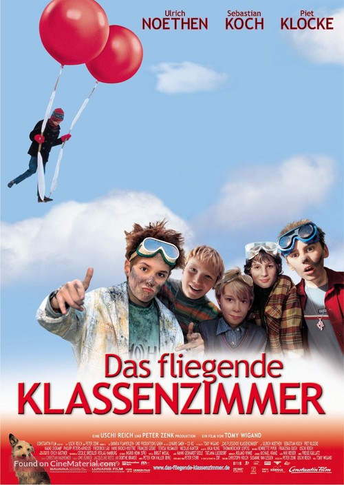 Das fliegende Klassenzimmer - German Movie Poster