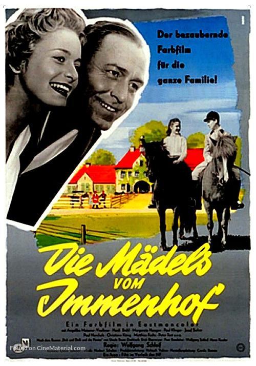 Die M&auml;dels vom Immenhof - German Movie Poster