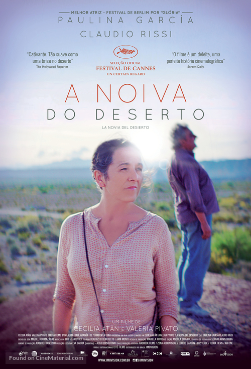 La Novia del Desierto - Brazilian Movie Poster