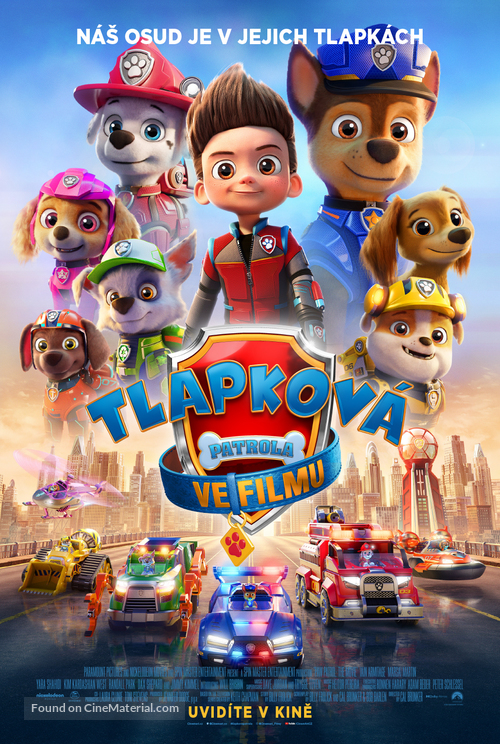 Paw Patrol: The Movie - Czech Movie Poster