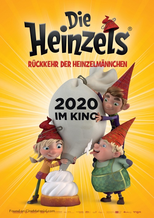 Die Heinzels - R&uuml;ckkehr der Heinzelm&auml;nnchen - German Movie Poster