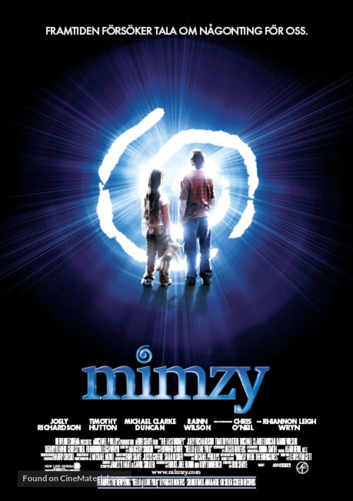 The Last Mimzy - Swedish Movie Poster