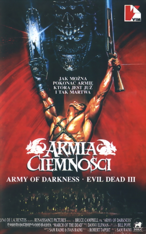Army of Darkness - Polish Movie Poster