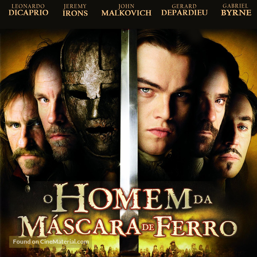 The Man In The Iron Mask - Portuguese Movie Cover