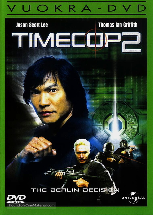 Timecop 2 - Finnish DVD movie cover