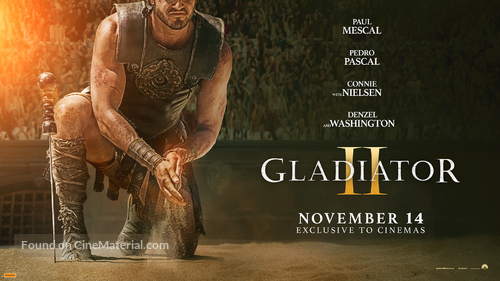 Gladiator II - Australian Movie Poster